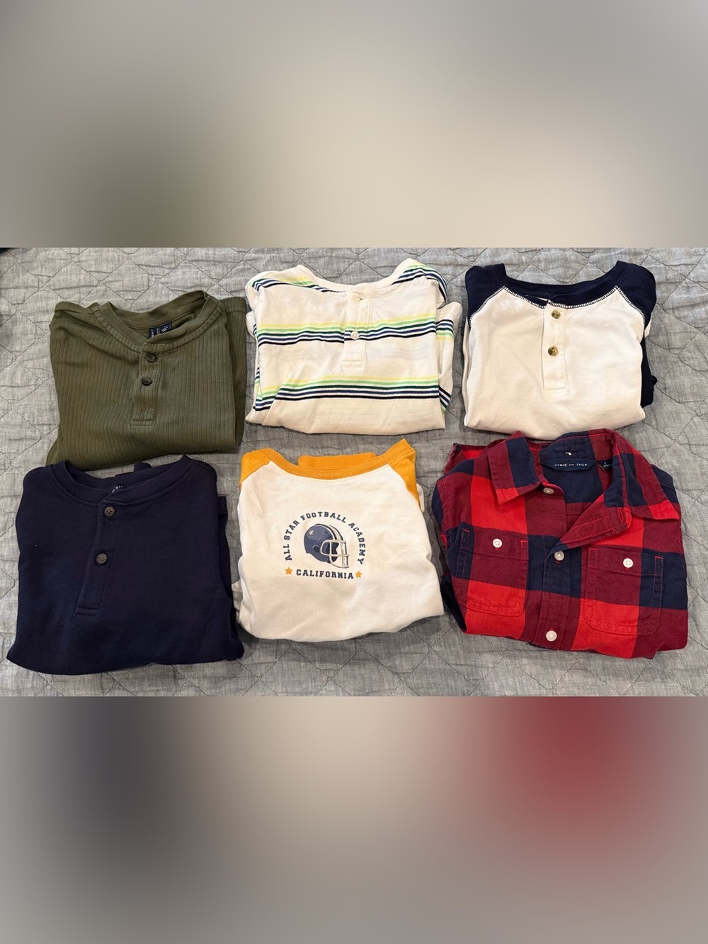 Janie and Jack 3T Long Sleeve Boys Shirts Bundle